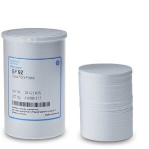PAPEL DE FIBRA DE VIDRIO Y MICROFIBRA GF92 WHATMAN